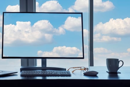 conceptual-cloud-computing-desk-with-computer-key-2022-08-01-04-23-17-utc